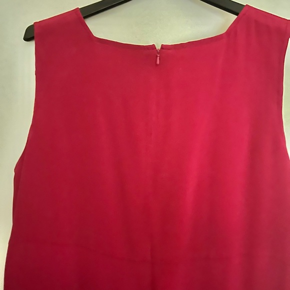 Two Piece Washed Silk Dress - Picture 8 of 10